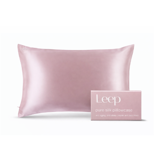 Калъфка за възглавница от естествена коприна – Розово