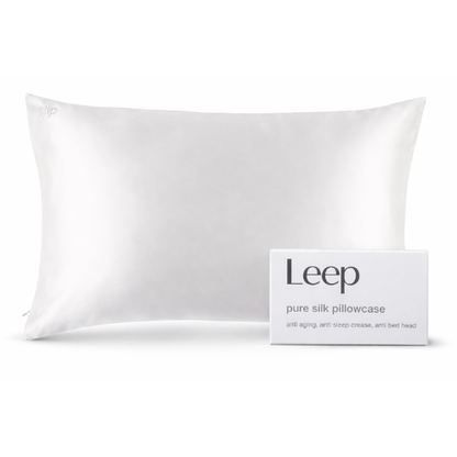 Калъфка за възглавница от естествена коприна – Бяла