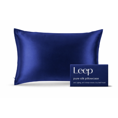 Калъфка за възглавница от естествена коприна – Tъмно Синьо