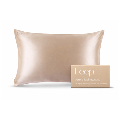 Калъфка за възглавница от естествена коприна – Златиста