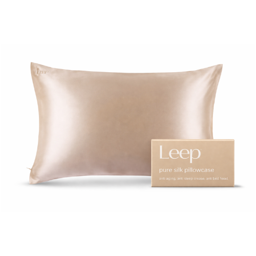 Калъфка за възглавница от естествена коприна – Златиста