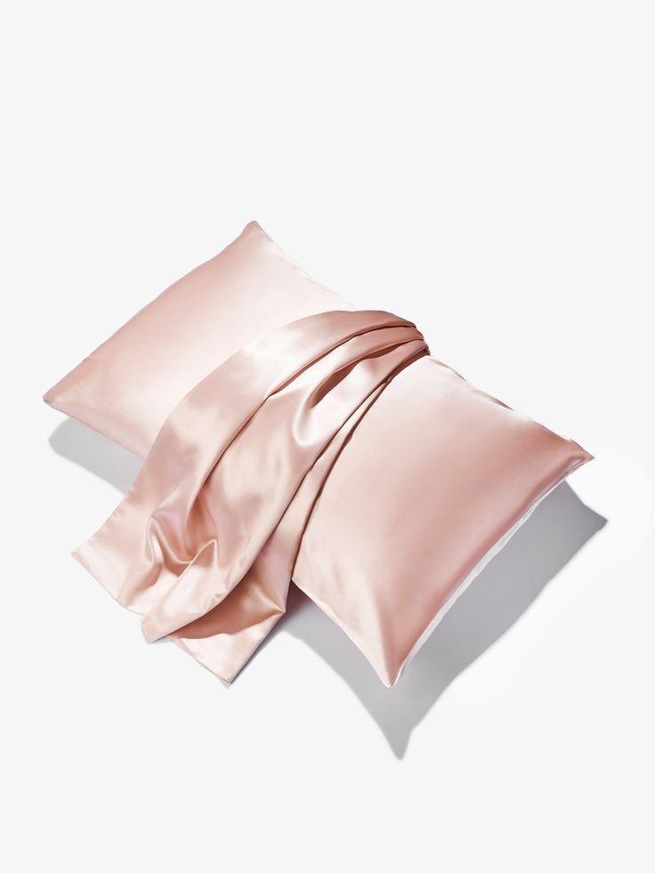 Калъфка за възглавница от естествена коприна – Розово